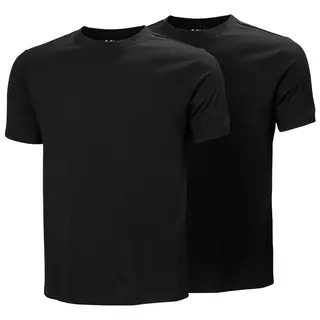 Produktfoto för Helly Hansen 2-Pack Hh Cotton T-Shirt Black - L