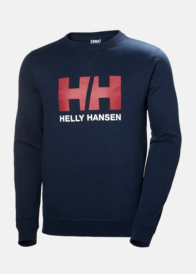 Bild 2 för Helly Hansen HH Logo Crew Sweater Men Navy
