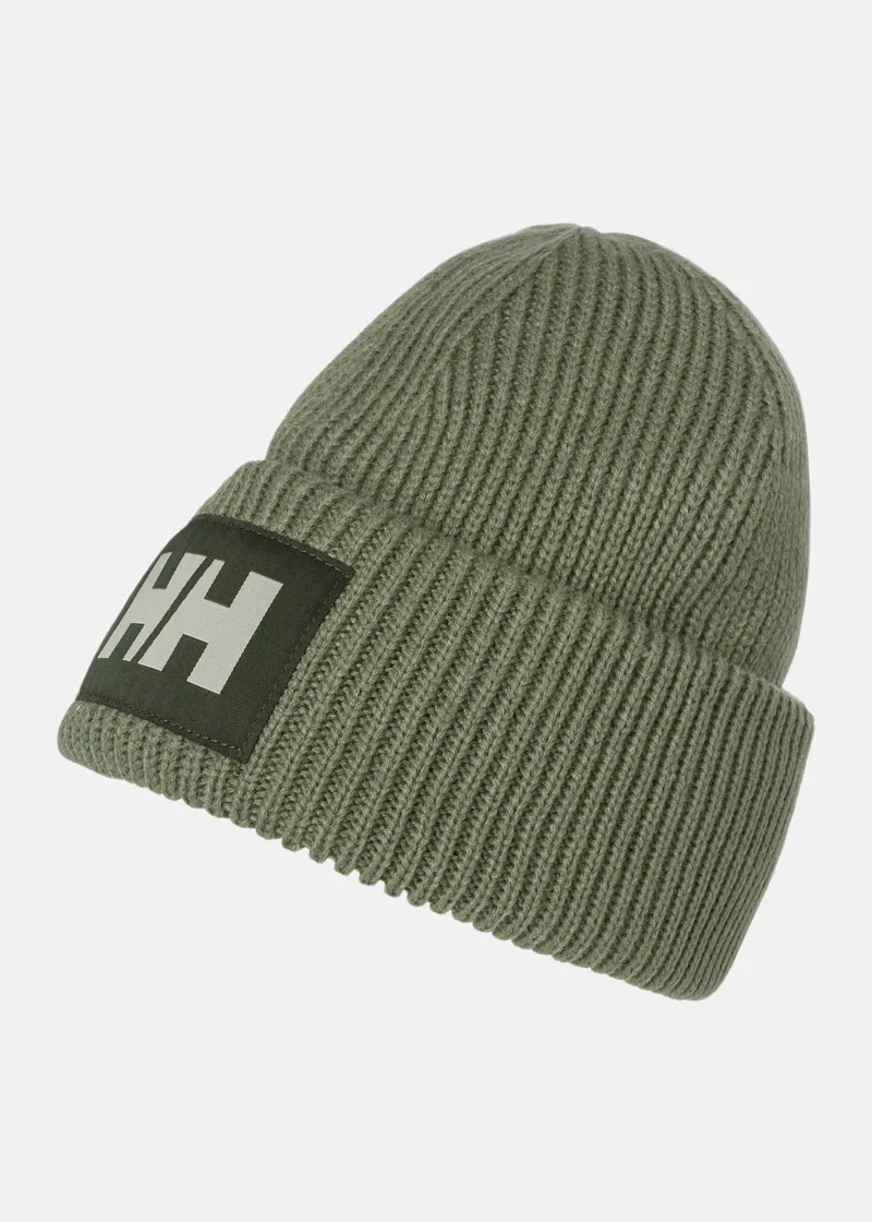 Bild 1 för Helly Hansen Mössa HH Box Beanie Grön unisex
