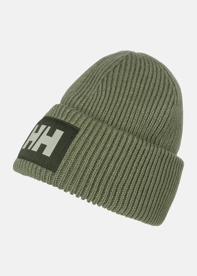 Bild 2 för Helly Hansen Mössa HH Box Beanie Grön unisex