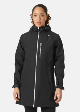 Produktfoto för Helly Hansen W Long Belfast Jacket Black