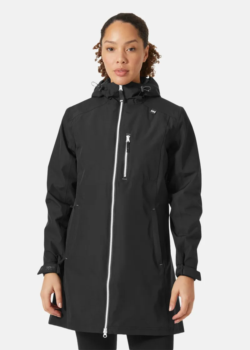 Bild 2 för Helly Hansen W Long Belfast Jacket Black
