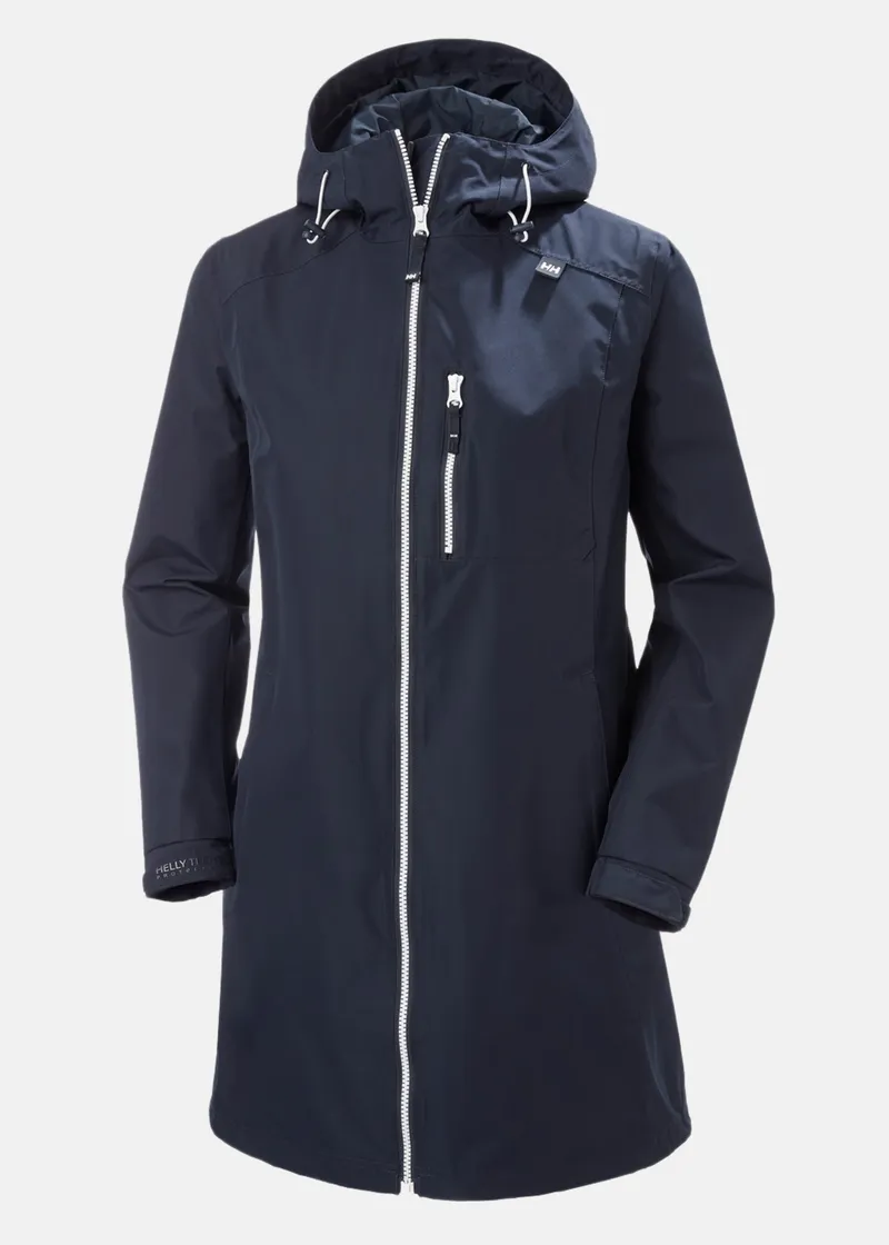 Bild 1 för Helly Hansen W Long Belfast Jacket Navy