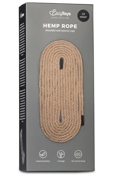 Bild 2 för Hemp Bondage Rope 10M