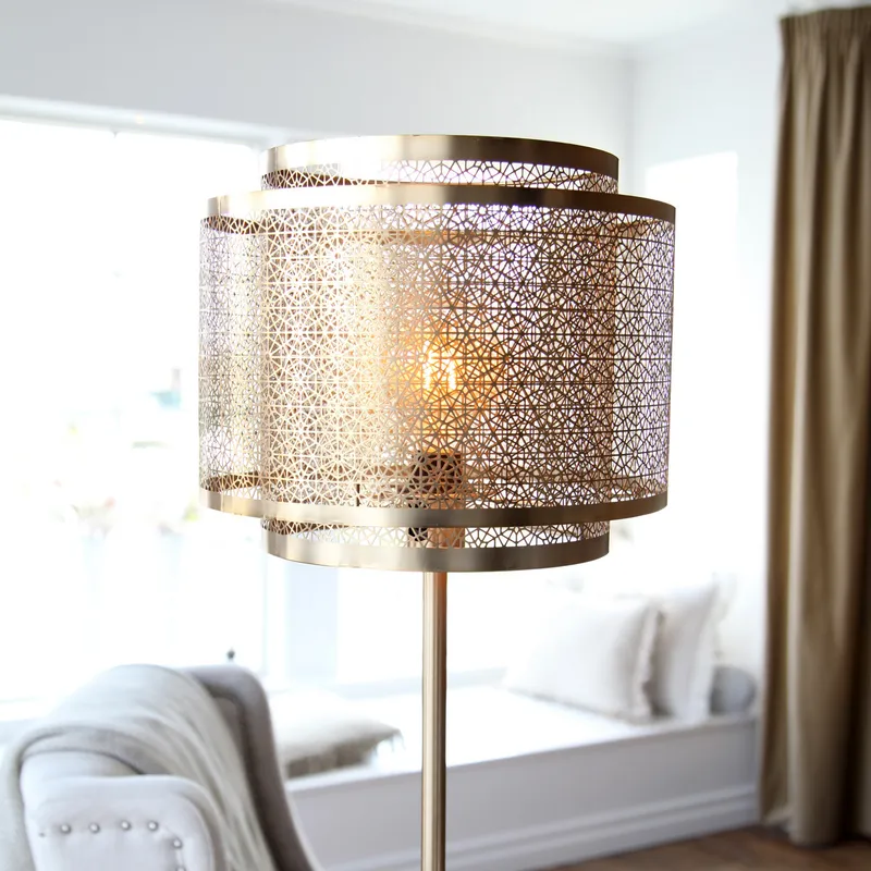 Bild 4 för Hermine golvlampa (Mässing/guld)