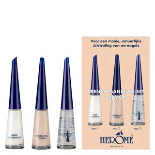 Produktfoto för Herome French manicure set Salmon