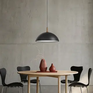 Produktfoto för Herstal - Bowl Taklampa Matt Black Herstal