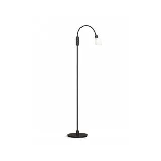 Produktfoto för Herstal - Cut 1 Golvlampa Black/Opal Herstal