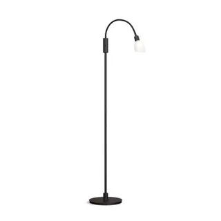 Produktfoto för Herstal - Cut 1 Golvlampa Black/Opal Herstal