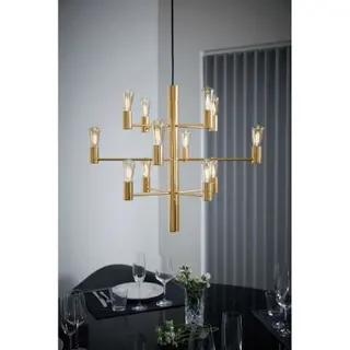 Produktfoto för Herstal - Manola 12 Krona Satin Brass Herstal