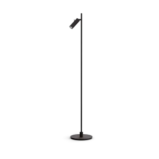 Produktfoto för Herstal - Pipeline 1 Golvlampa Matt Black