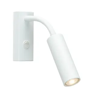 Produktfoto för Herstal - Pipeline Flex Vägglampa Matt White