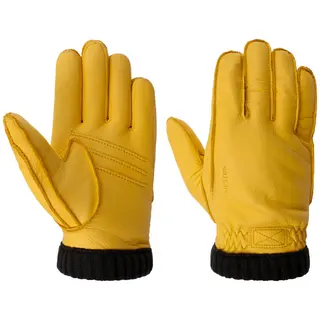 Produktfoto för Hestra Deerskin Primaloft Rib Gloves Men Natural Yellow