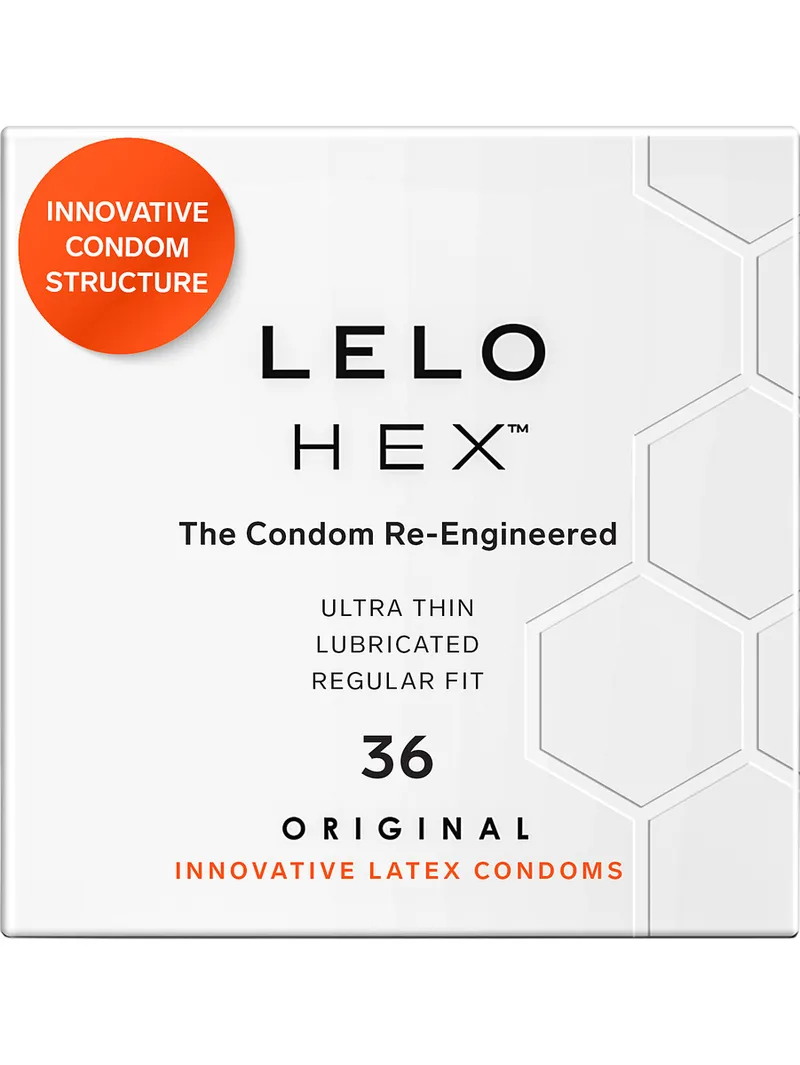 Alternativ bild 0 för HEX Condoms - 36 pack