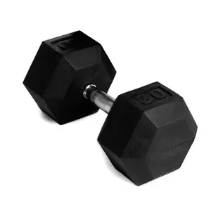 Produktfoto för Hexhantel gummi, 30 kg, Abilica