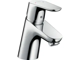 Produktfoto för HG Focus 70 med keramisk patron och vattenbesparing. förkromad. HG-nr 31730000