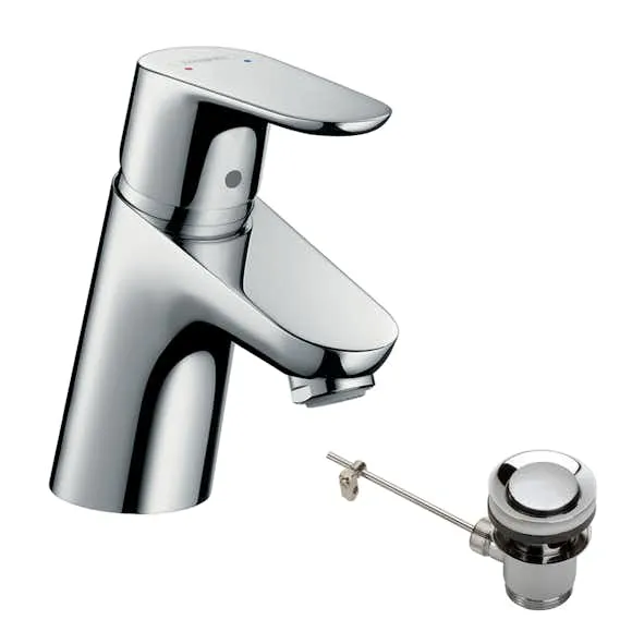 Alternativ bild 0 för HG Focus 70 med keramisk patron och vattenbesparing. förkromad. HG-nr 31730000
