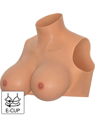 Produktfoto för Hidden Desire: Alter Ego, Wearable E-Cup Breasts Top with High Neck
