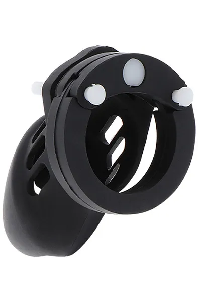 Bild 2 för Hidden Desire: Extreme Chastity Silicone Cock Cage Short