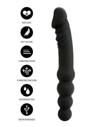Produktfoto för Hidden Desire: Extreme Dual Sided Anal Vibrator