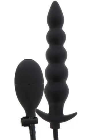 Produktfoto för Hidden Desire: Extreme Inflatable Ribbed Plug, Advanced