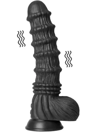 Produktfoto för Hidden Desire: Extreme Vibrating Dragon Monster Dildo, 27 cm