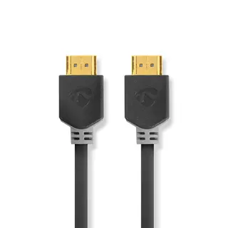 Produktfoto för High Speed ​​HDMI kabel med Ethernet, 4K@60Hz, 18 Gbps, 1m