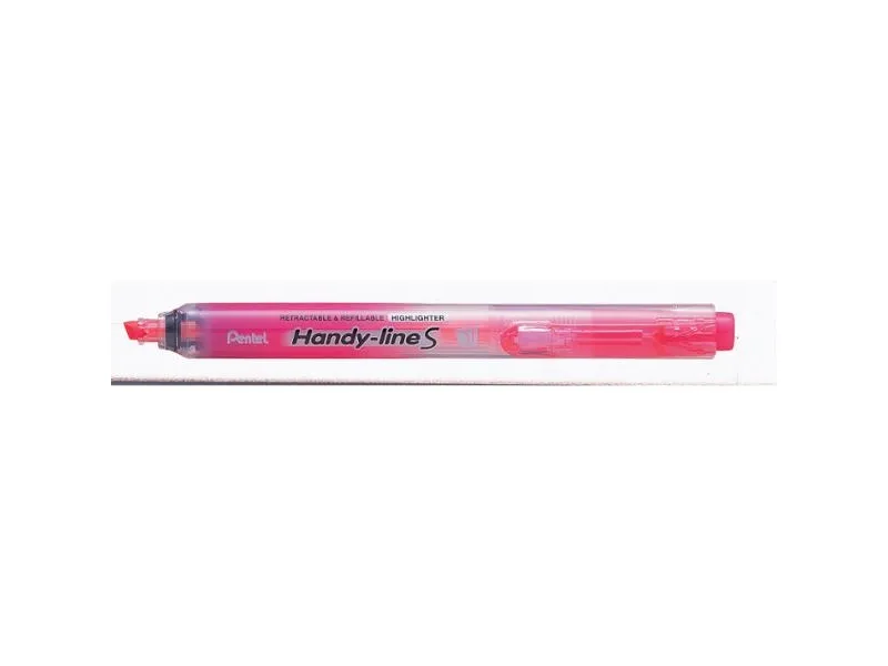 Alternativ bild 0 för Highlighter Pentel Handy-line S med trykmekanisme pink