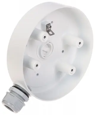 Produktfoto för Hikvision DS-1280ZJ-SD11 - Kamerakopplingsdosa - väggmontering - vit - för Dark Fighter 4MP 4x Network IR PTZ Camera  Pro Series DS-2DE4A225, 2DE4A425