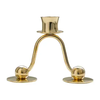 Produktfoto för Hilke - Lignano Sabbiadoro 1 Ljusstake 13 cm Guld