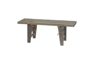 Produktfoto för Hillerstorp, EcoBench 120 cm Furu Grå Oljad