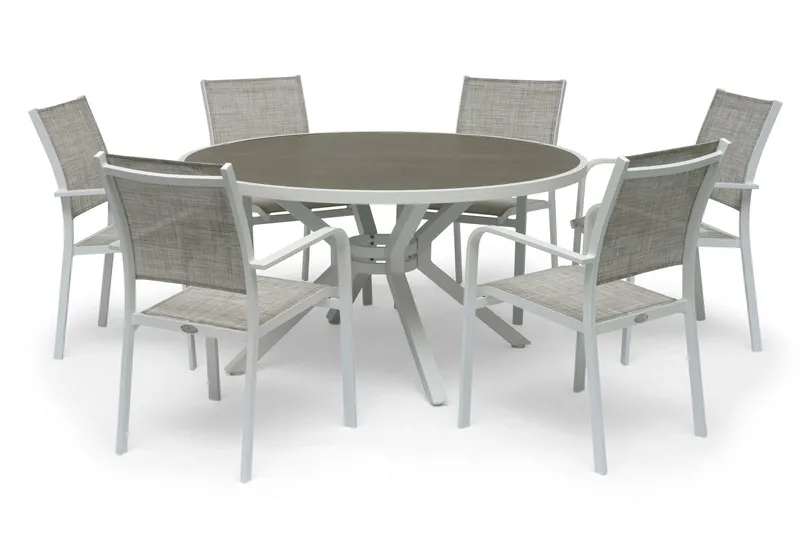 Bild 2 för Hillerstorp, Hånger Matbord  Ø140 Cm Vit