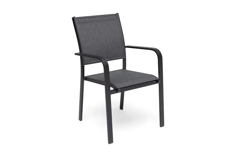 Alternativ bild 0 för Hillerstorp, Hånger stapelstol svart aluminium