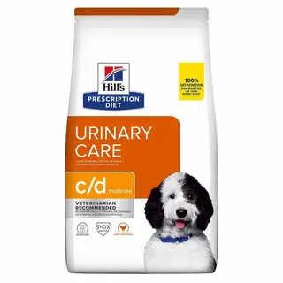 Produktfoto för Hill's Prescription Diet Canine c/d Urinary Care Multicare Chicken (4 kg)