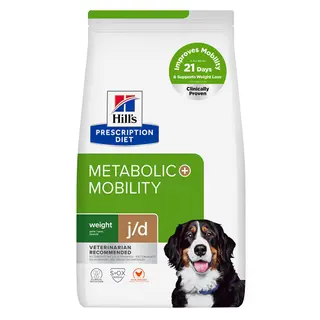Produktfoto för Hill's Prescription Diet Canine j/d Metabolic + Mobility Weight Chicken (4 kg)