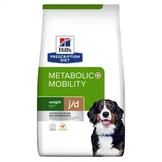 Produktfoto för Hill's Prescription Diet Canine j/d Metabolic + Mobility Weight Chicken (4 kg)