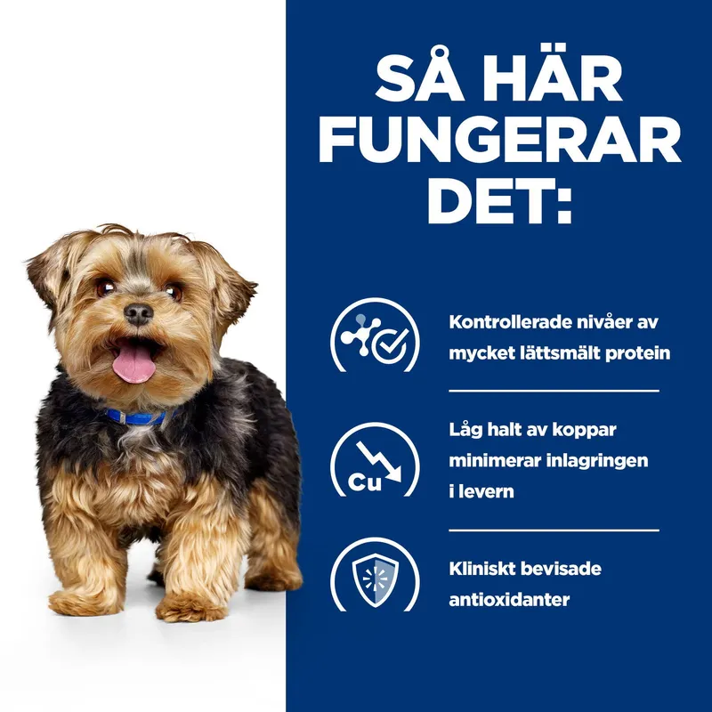 Bild 2 för Hill's Prescription Diet Canine l/d Liver Care Original (4 kg)