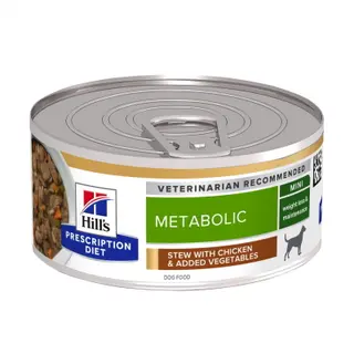 Produktfoto för Hill's Prescription Diet Canine Metabolic Chicken & Vegetables 156 g