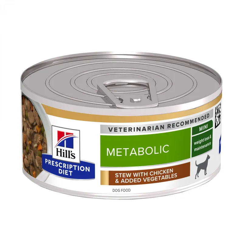 Bild 1 för Hill's Prescription Diet Canine Metabolic Chicken & Vegetables 156 g