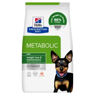 Produktfoto för Hill's Prescription Diet Canine Mini Metabolic Weight Loss & Maintenance Chicken (1 kg)
