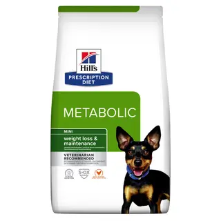 Produktfoto för Hill's Prescription Diet Canine Mini Metabolic Weight Loss & Maintenance Chicken (1 kg)