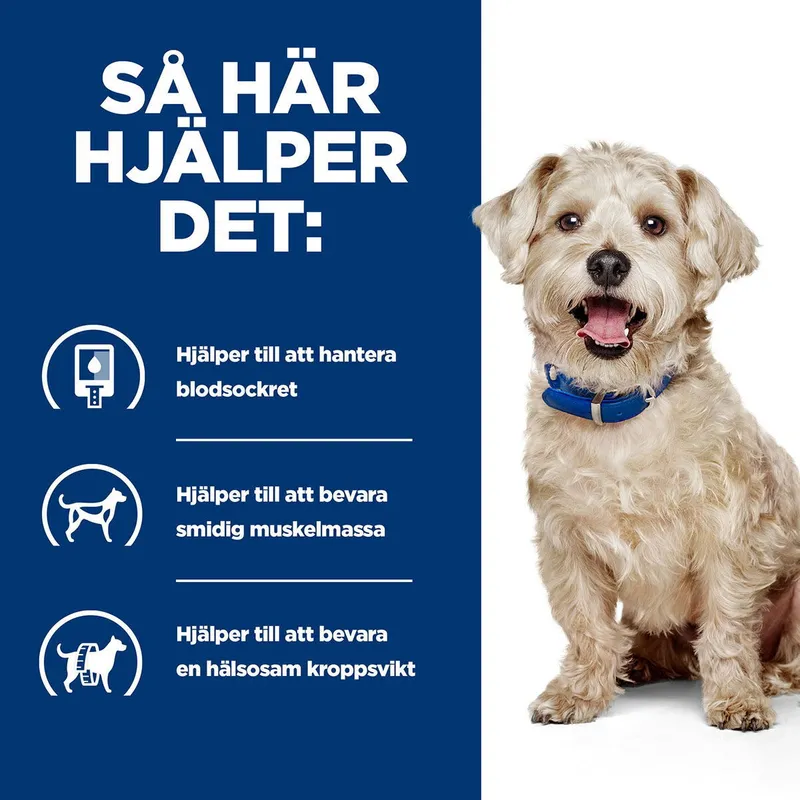 Bild 2 för Hill's Prescription Diet Canine w/d Diabetes Care Chicken