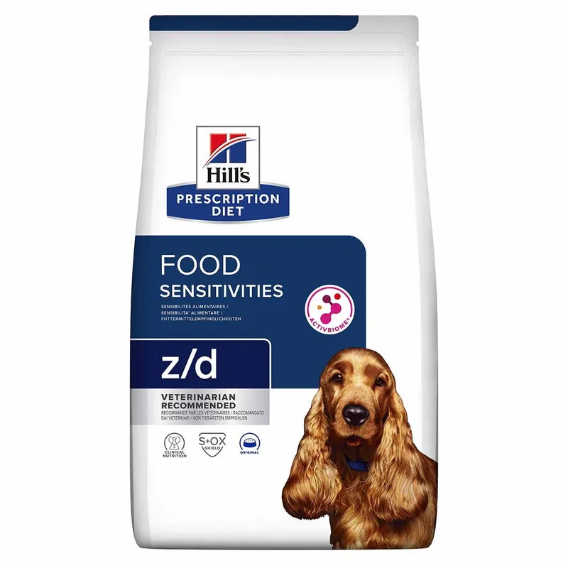 Alternativ bild 0 för Hill's Prescription Diet Canine z/d Food Sensitivities Original (10 kg)