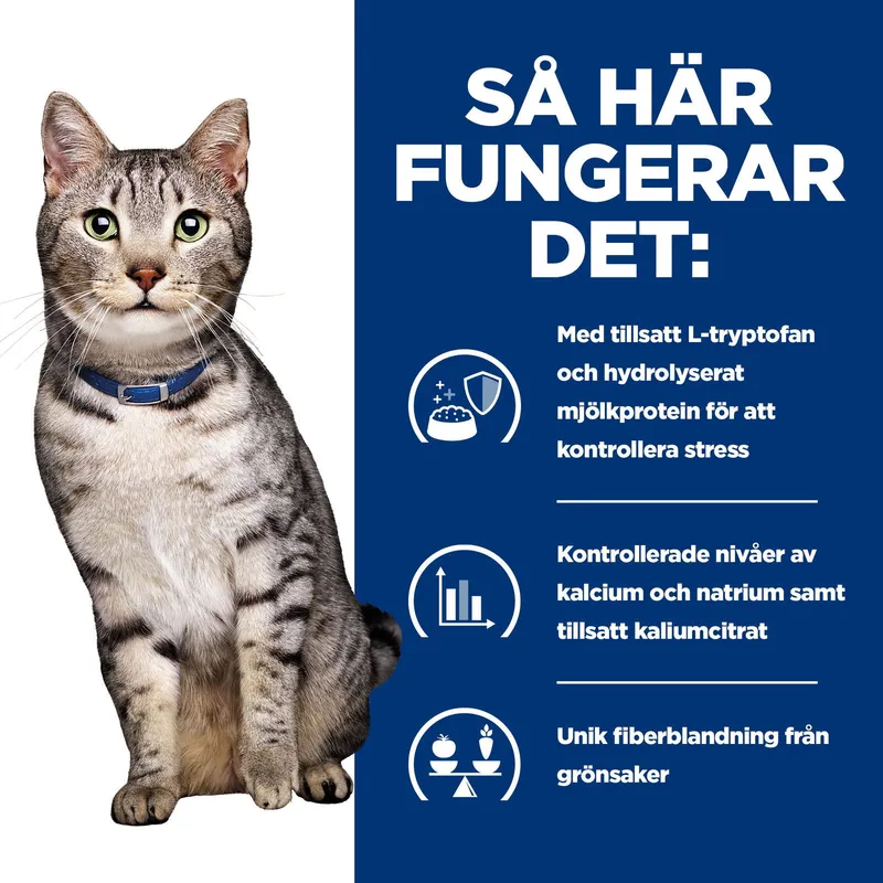 Bild 2 för Hill's Prescription Diet Feline c/d Urinary Stress + Metabolic Chicken (8 kg)