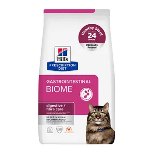 Produktfoto för Hill's Prescription Diet Feline Gastrointestinal Biome Digestive/Fibre Care Chicken (1,5 kg)