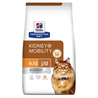 Produktfoto för Hill's Prescription Diet Feline k/d j/d Kidney + Mobility Chicken (3 kg)