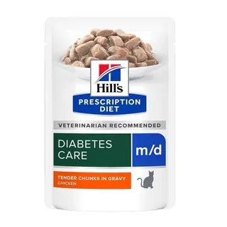 Produktfoto för Hill's Prescription Diet Feline m/d Diabetes Care 12x85 g