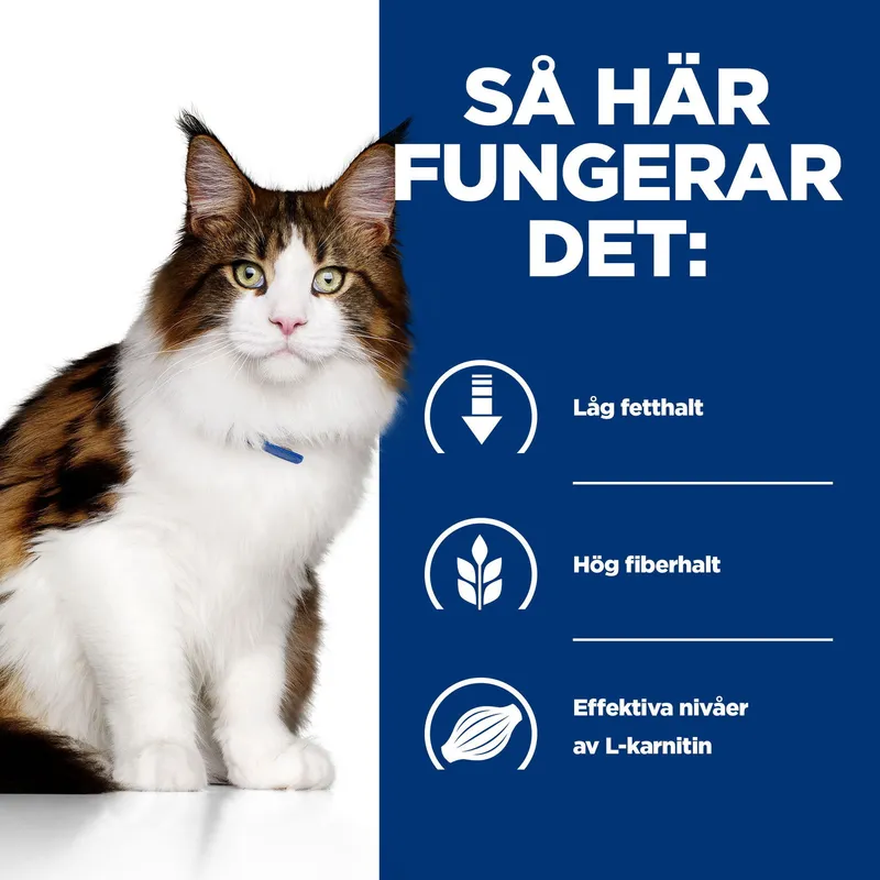 Bild 2 för Hill's Prescription Diet Feline w/d Multi Benefit Chicken (3 kg)