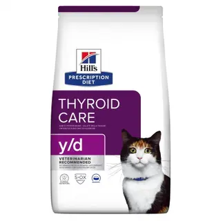 Produktfoto för Hill's Prescription Diet Feline y/d Thyroid Care Original (1,5 kg)