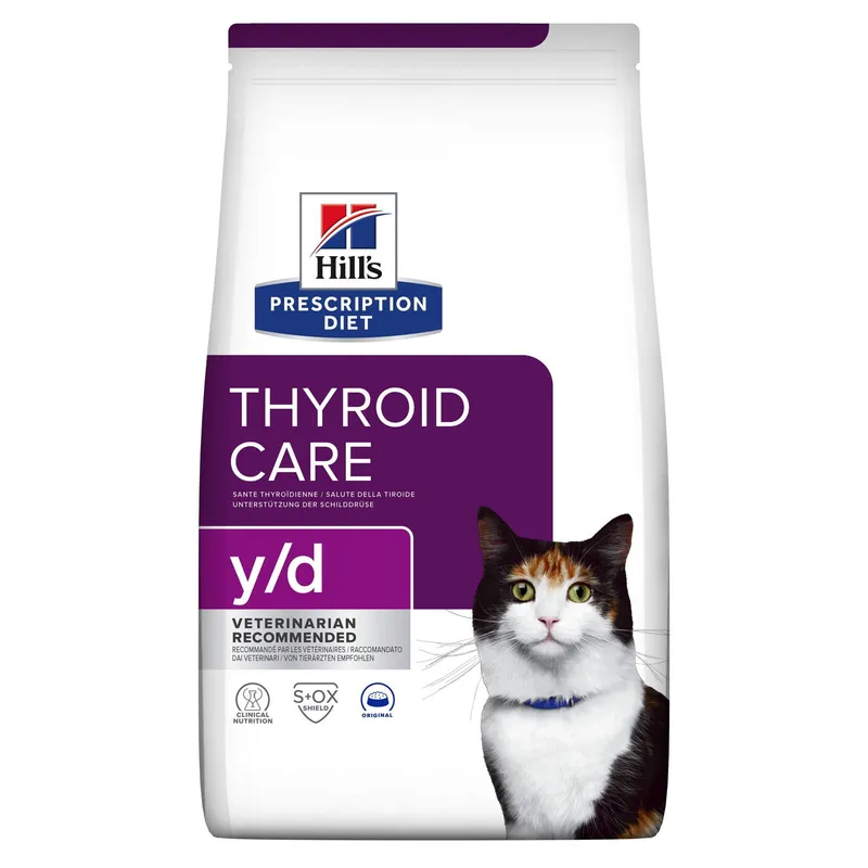 Bild 1 för Hill's Prescription Diet Feline y/d Thyroid Care Original (1,5 kg)
